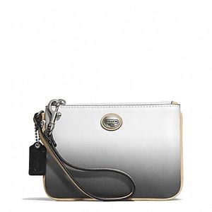 Coach ombré wristlet